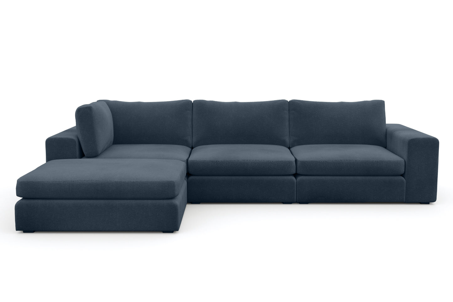 Juniper Green Corduroy Sectional