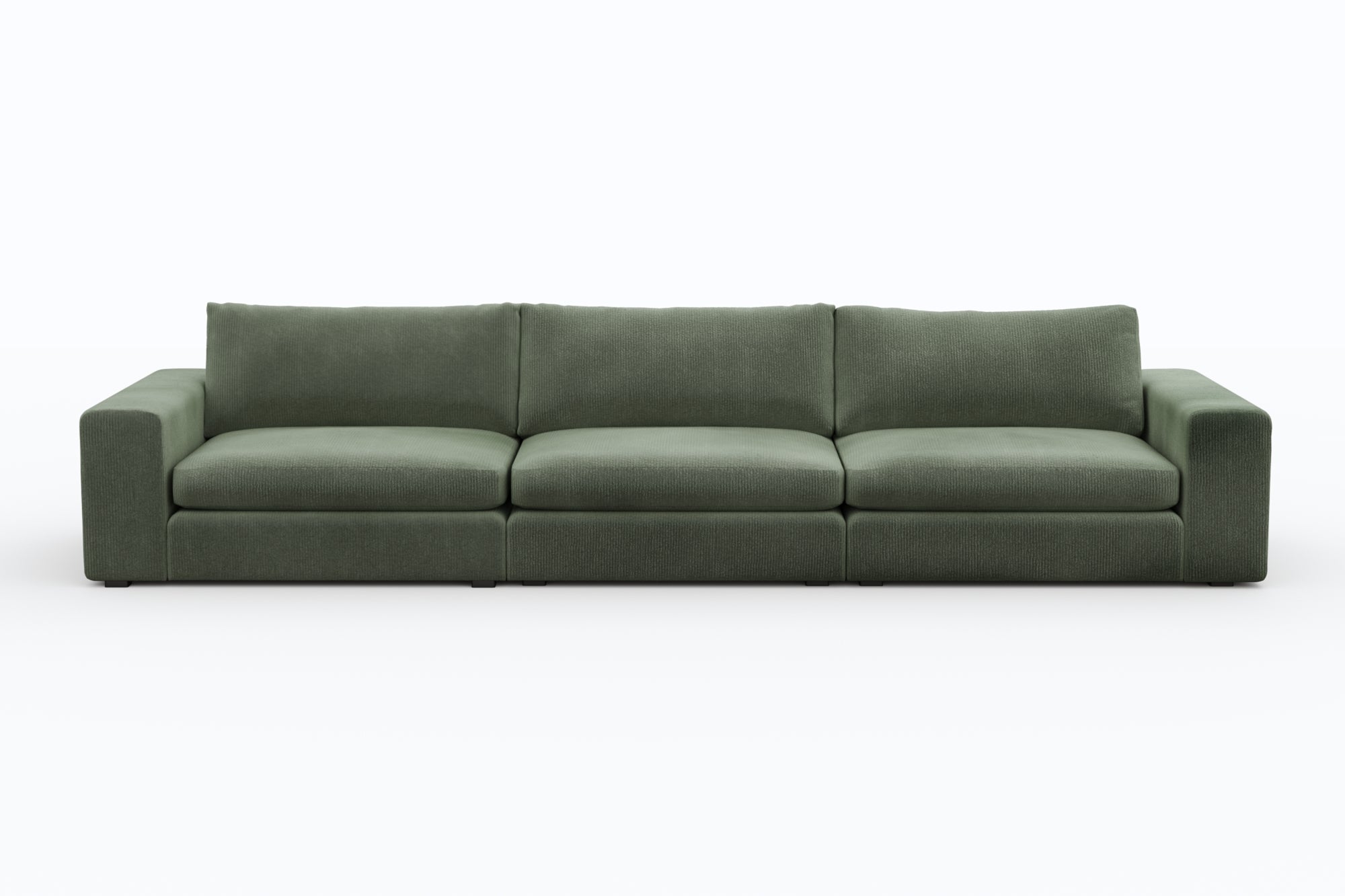Juniper Green Corduroy Sofa