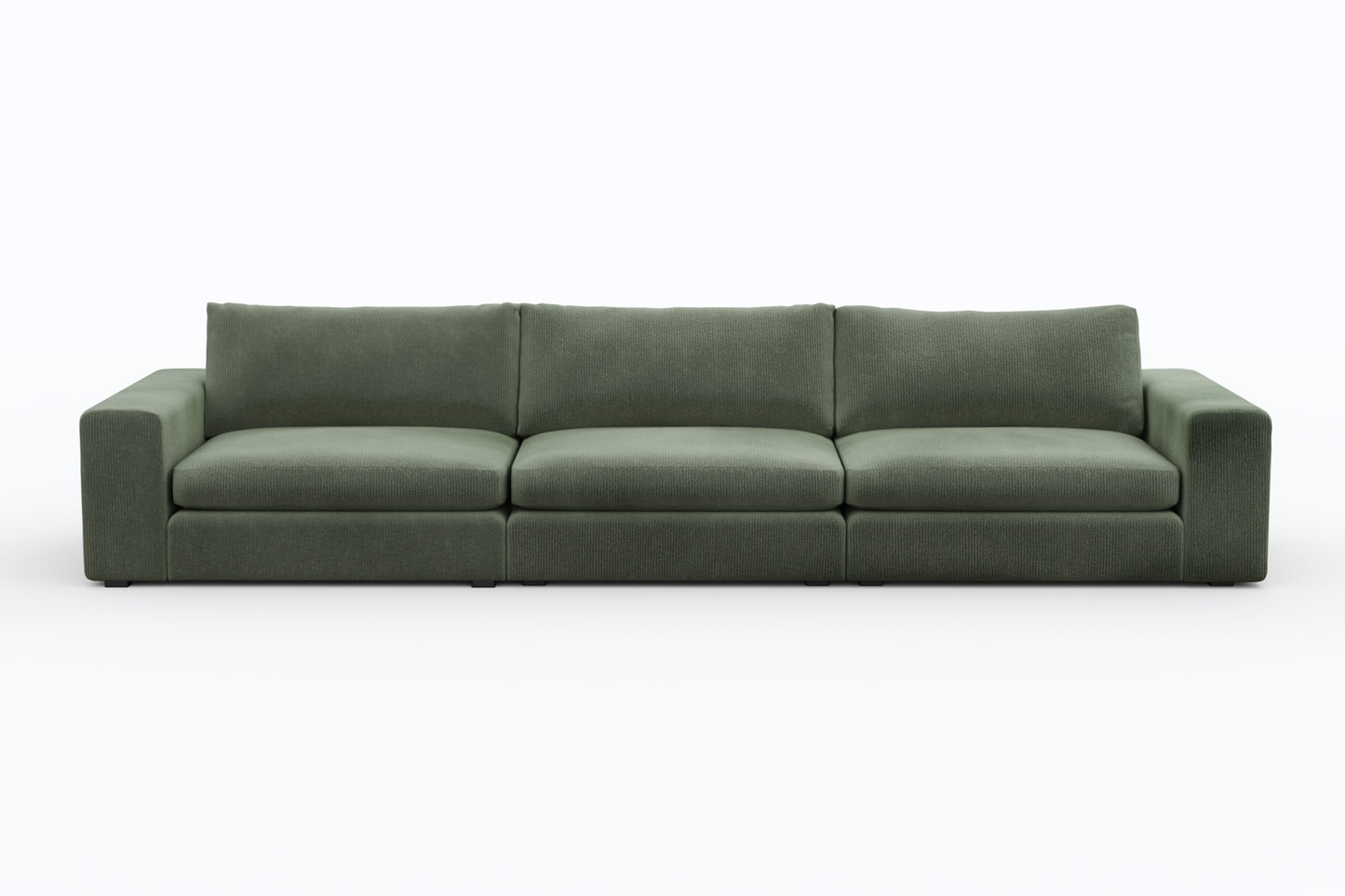 Juniper Green Corduroy Sofa