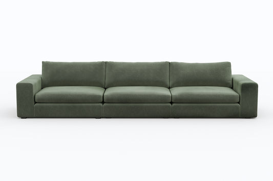 Juniper Green Corduroy Sofa