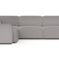 Luna Boucle White Left Sectional