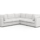 Bennet Pewter Grey 5 Seat L Shape Sectional