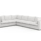 Bennet Pewter Grey 6 Seat Corner Sectional