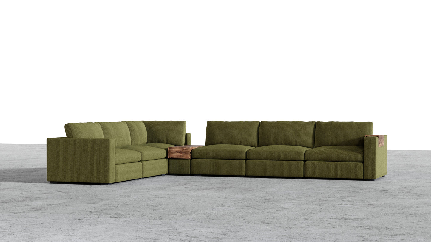 Bennet Corner Sectional 6 Seater