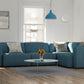 Luna Blue Right Sectional