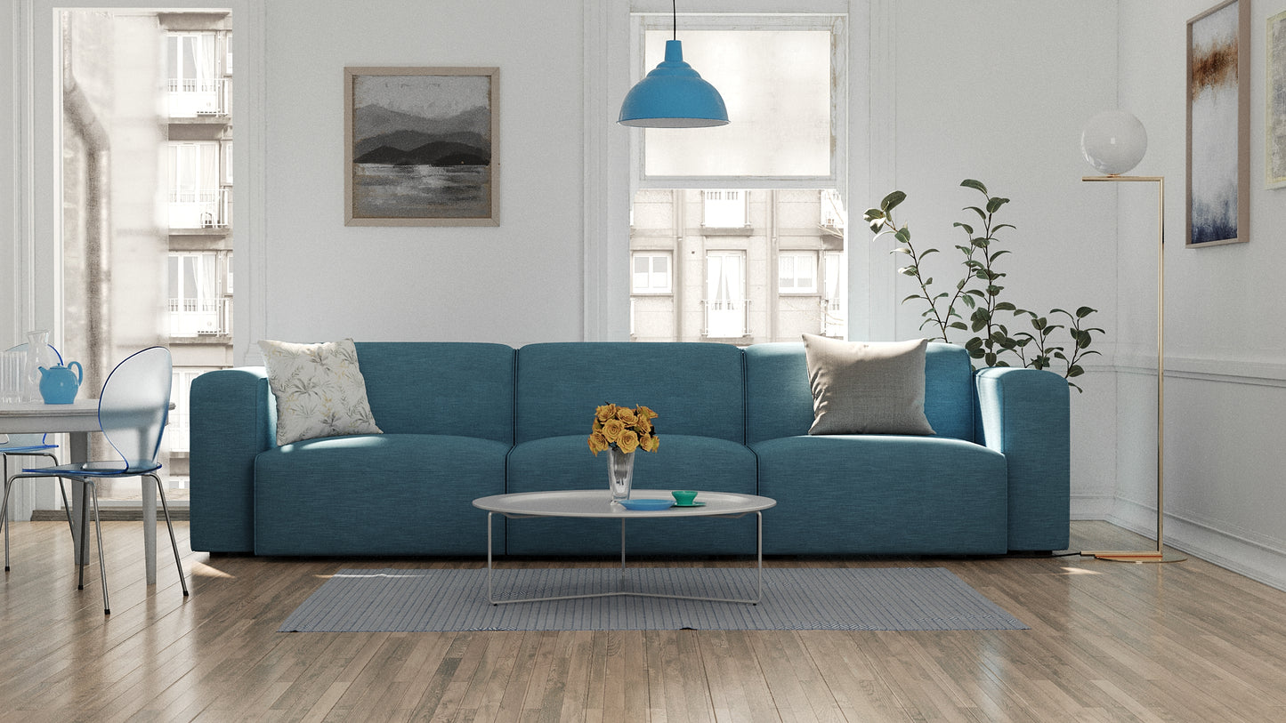 Luna Blue Sofa