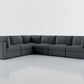 Bennet Pearl Cream 6 Seat Corner Sectional