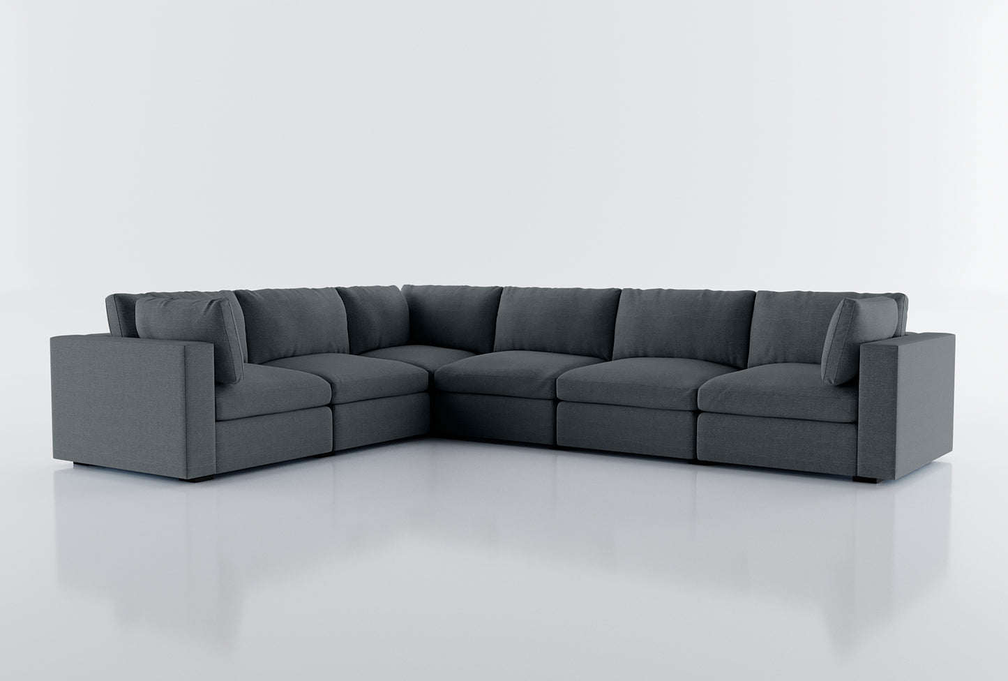 Bennet Pearl Cream 6 Seat Corner Sectional