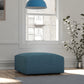 Luna Blue Ottoman