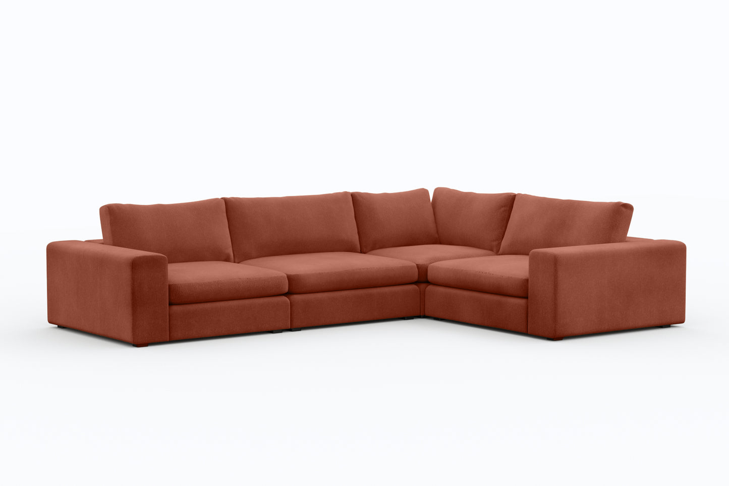 Juniper Green 4 Seat Corner Sectional