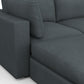 Bennet Pewter Grey 6 Seater U Shape