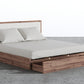Aspen Bed With Upholstered Back