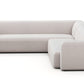 Lune Blue Long Seat Sectional