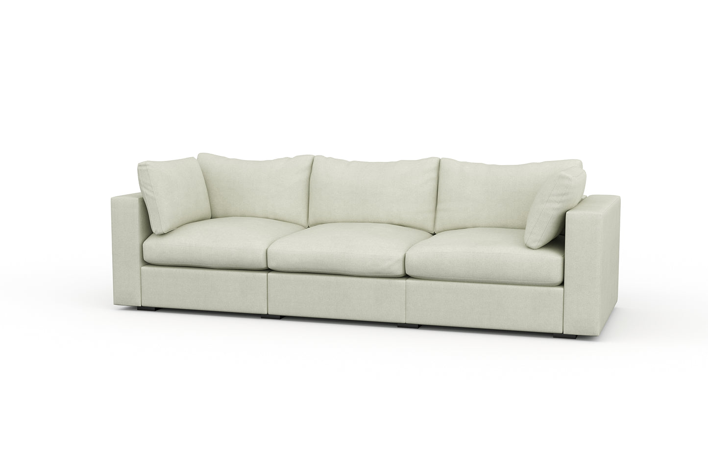 Bennet Pearl Cream Sofa & 62" Love Seat