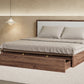 Aspen Bed With Upholstered Back