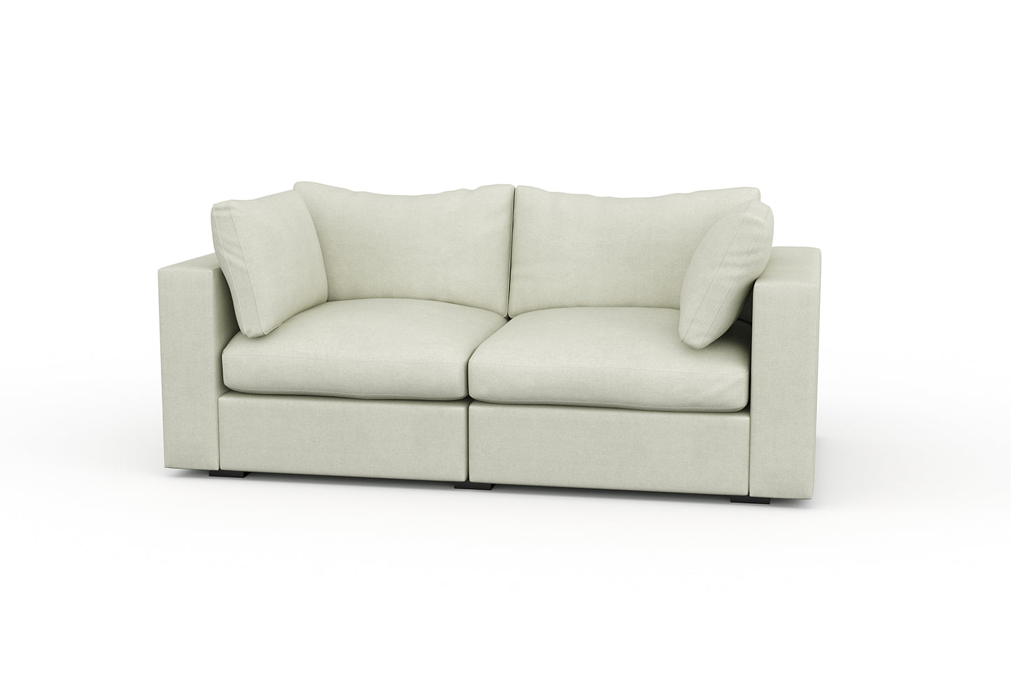 Bennet Pearl Cream Sofa & 62" Love Seat