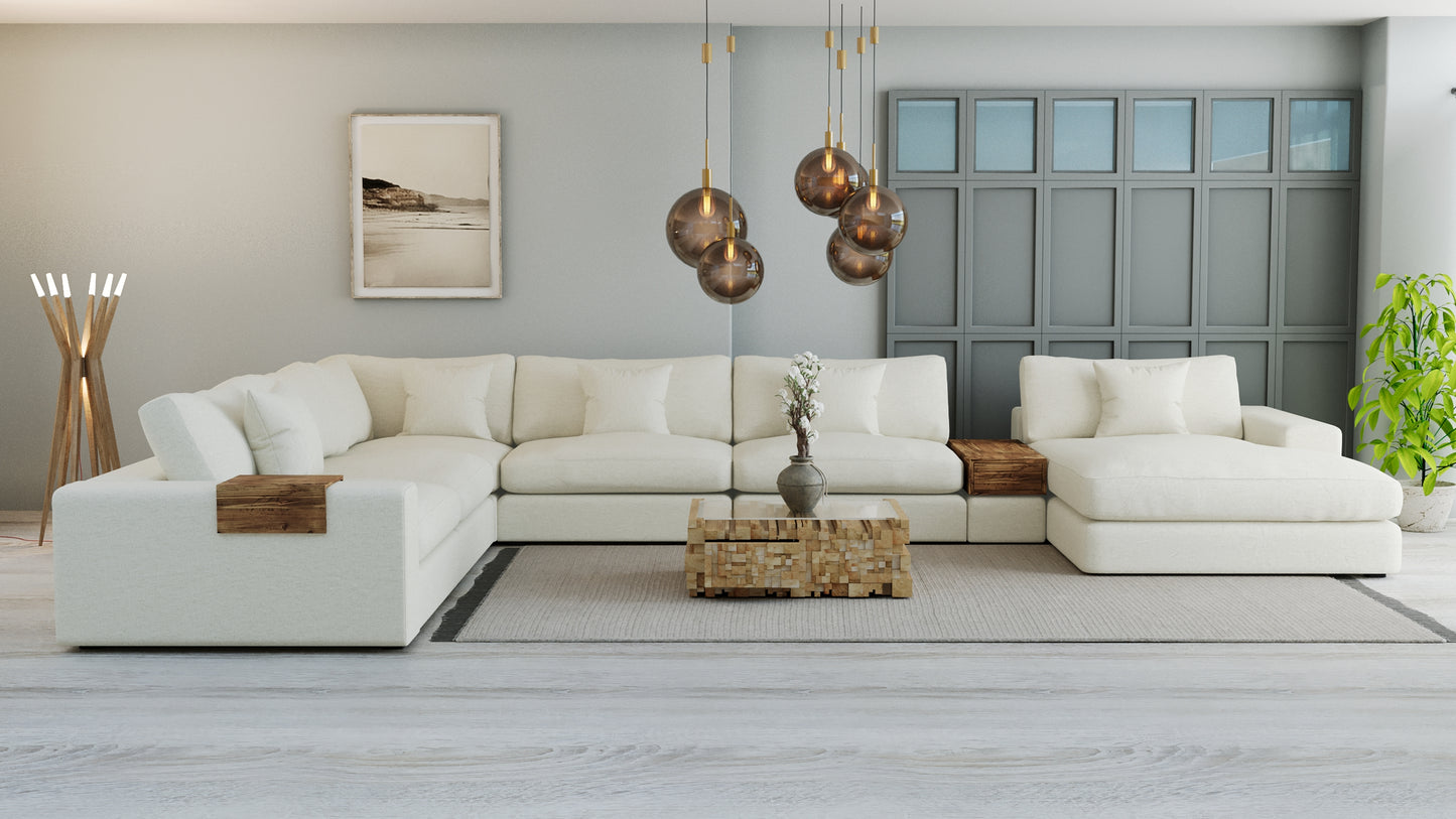 MGR 5 Seat + Chaise Corner Sectional