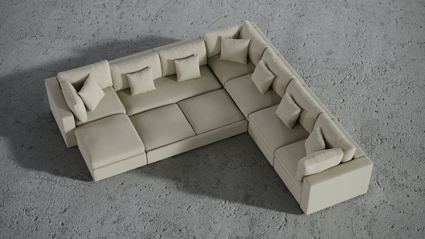 Bennet Corner Sectional 7 Seater