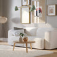 Luna Boucle White Loveseat