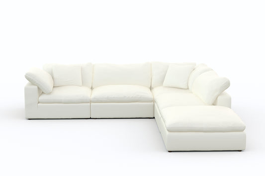 Cloud Paradise Sectional 4 Seater With Ottoman