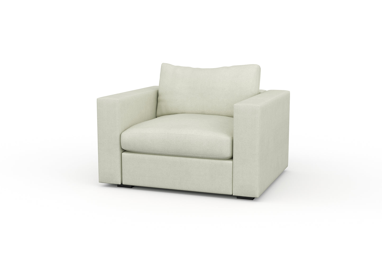 Bennet Pearl Cream Loveseat & 2 Chairs