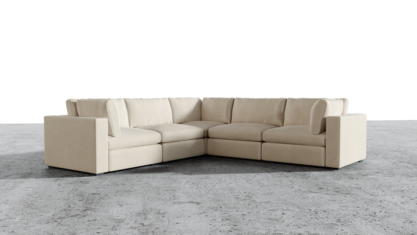 Bennet 5 Seat Corner Sectional