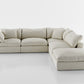 Cloud Paradise Sectional 4 Seater With Ottoman