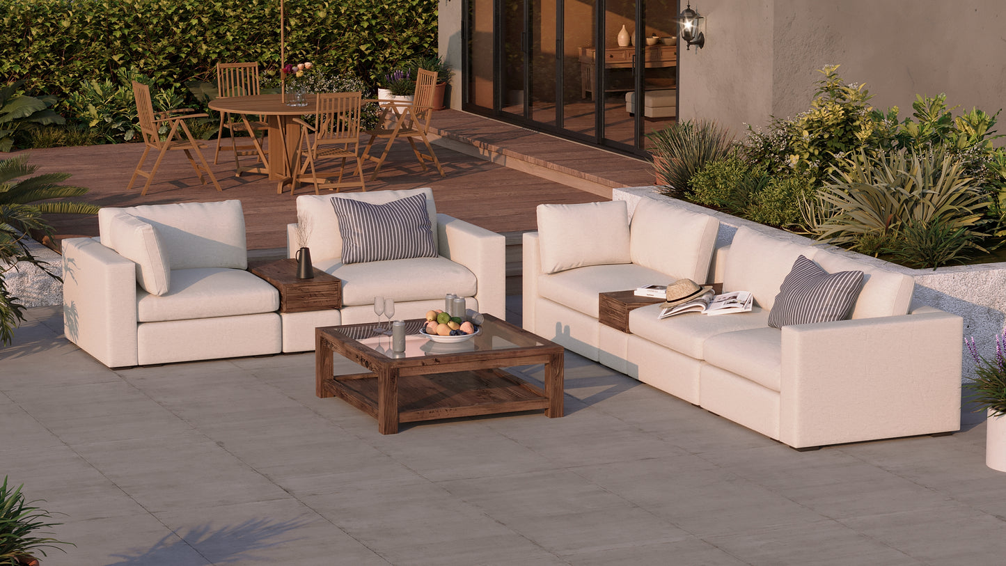 Outdoor Bennet Set (3+2 Seater)