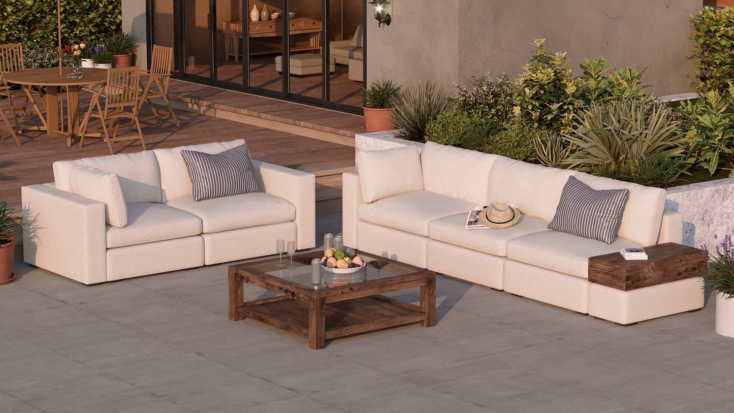 Outdoor Bennet Set (3+2 Seater)
