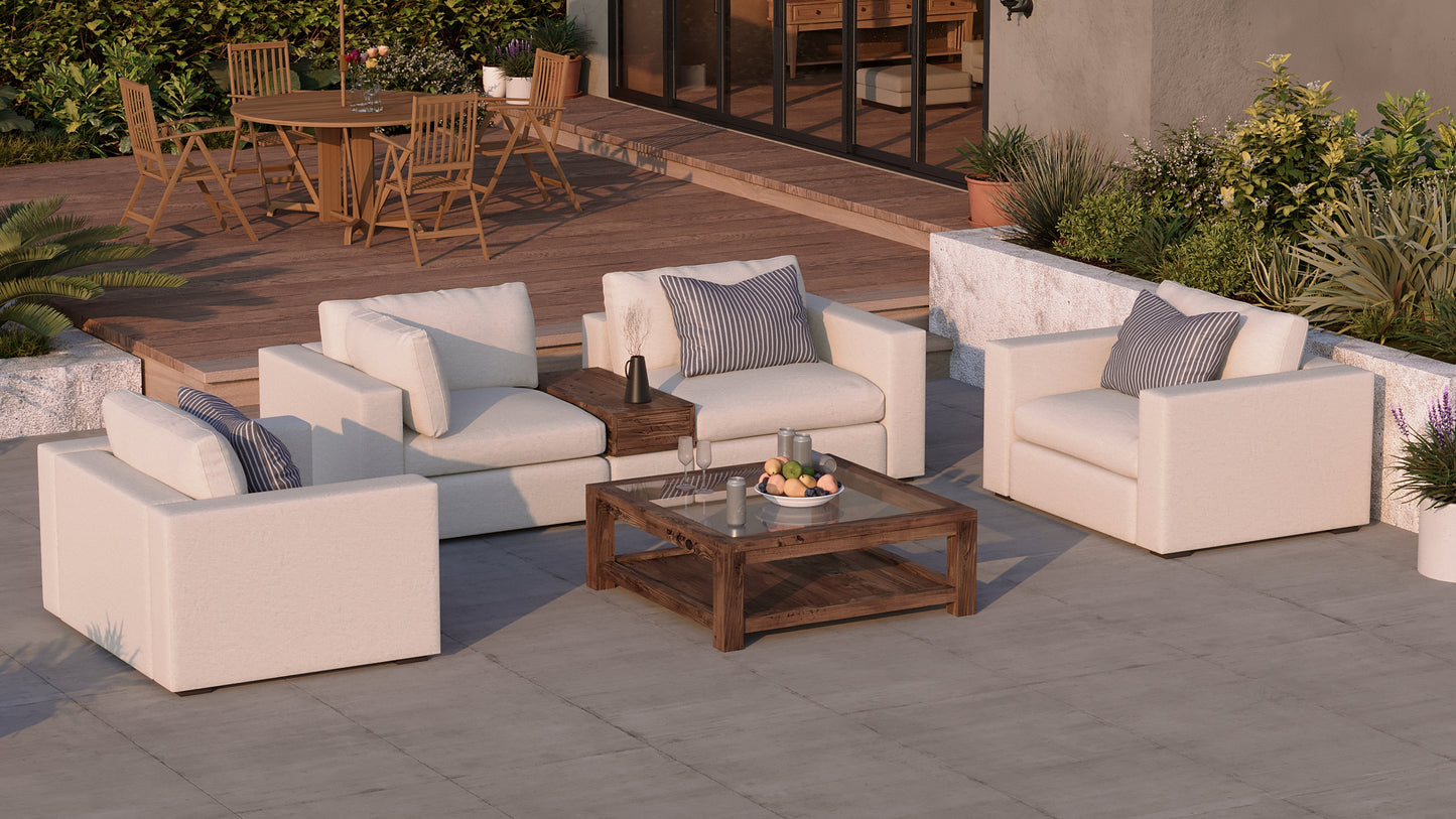 Outdoor Bennet Set (2+2 Seater)