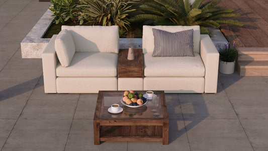 Canapé Bennet Pearl Cream 62"