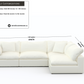 Cloud Paradise Sectional 4 Seater