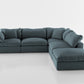 Cloud Paradise Sectional 4 Seater With Ottoman