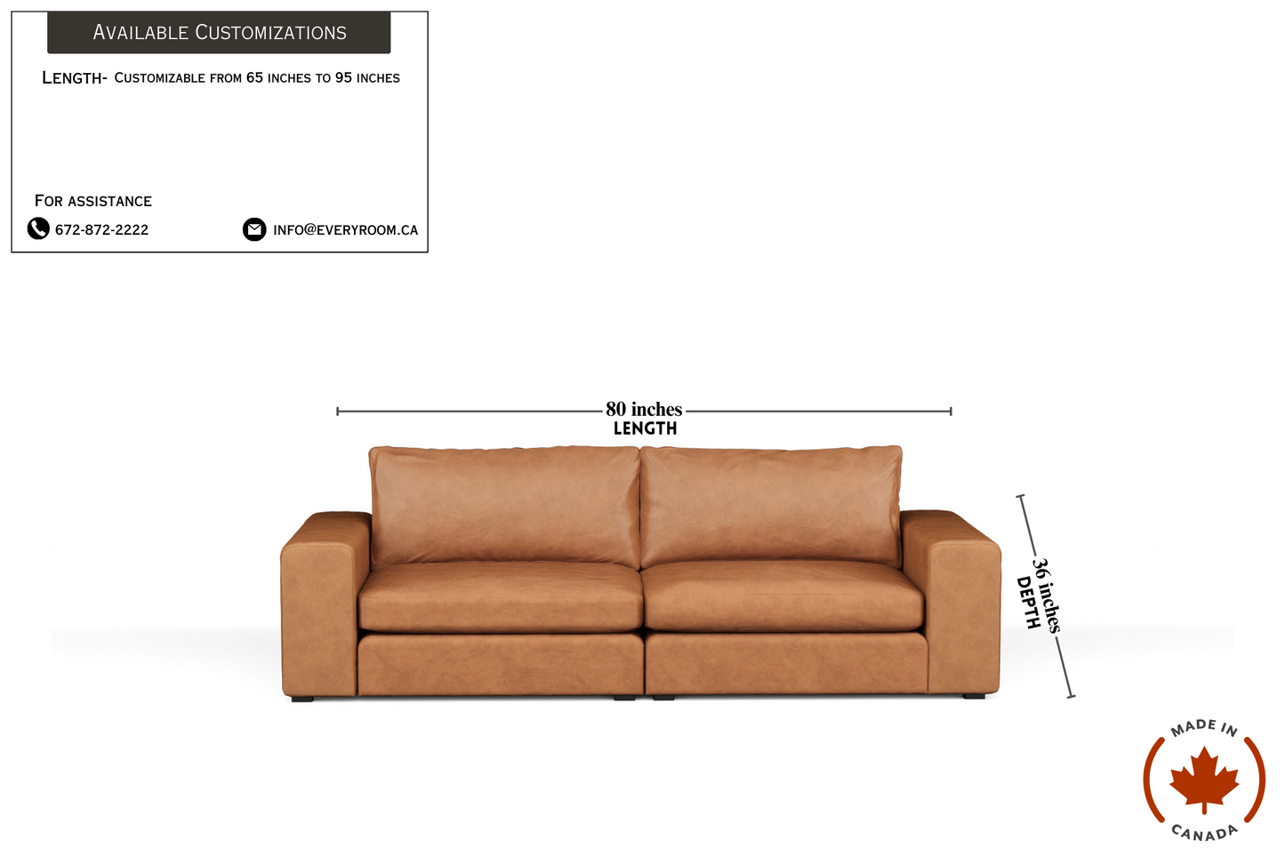 Dawson Classic Loveseat Couch