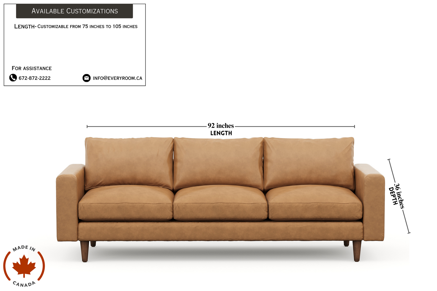 Dawson Classic Sofa