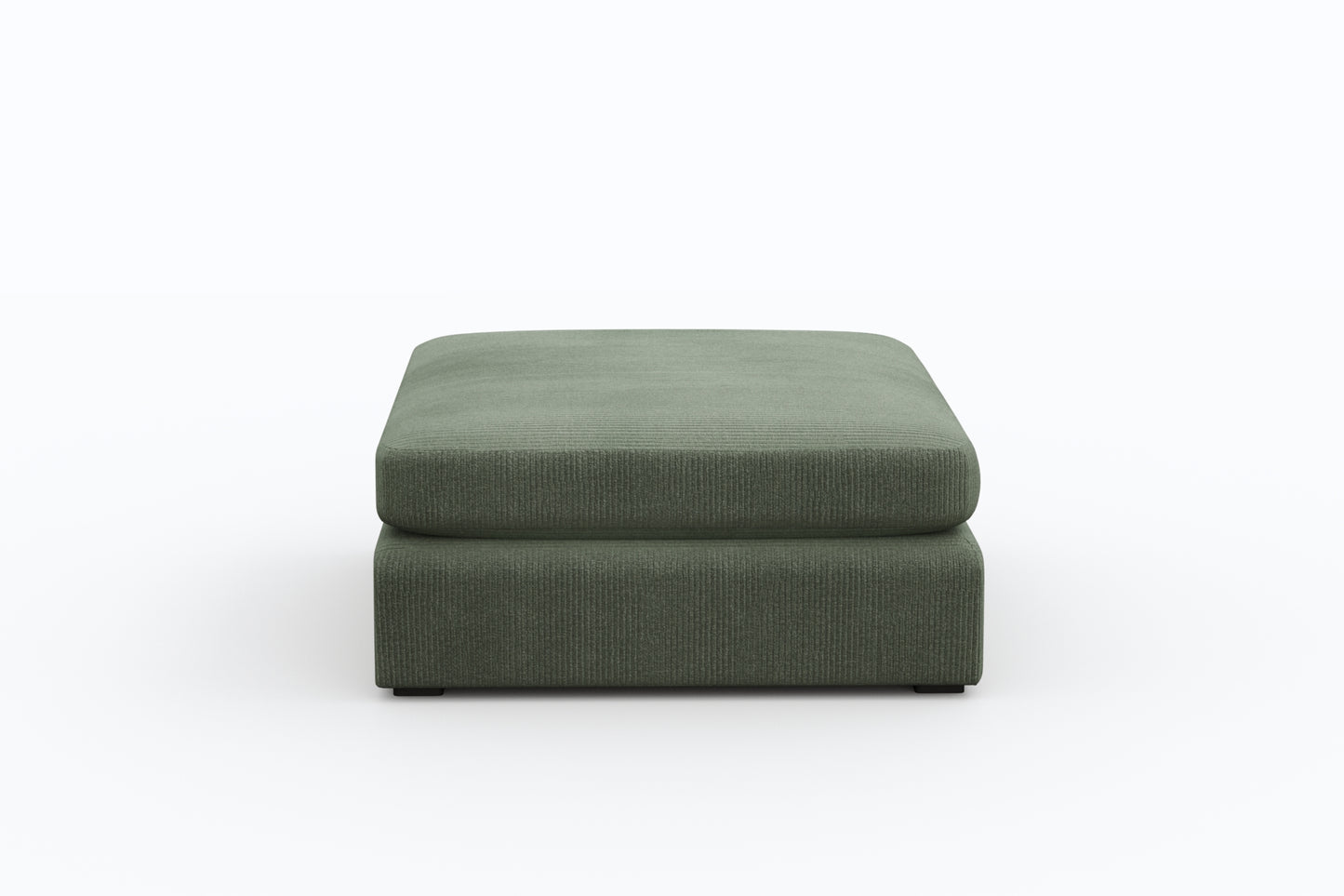 Juniper Green Corduroy Sectional