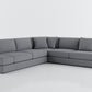 Elite Comfort Grey Corner Sectional