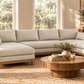 Canapé d'angle double méridienne Oak Studio