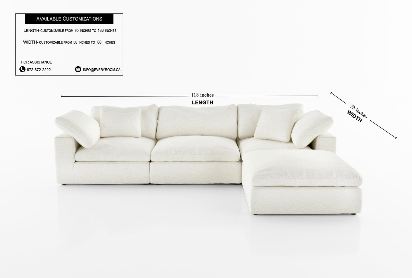 Cloud Paradise Sectional