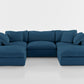 Cloud Paradise Sofa Double Ottoman