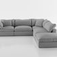 Cloud Paradise Sectional 4 Seater With Ottoman