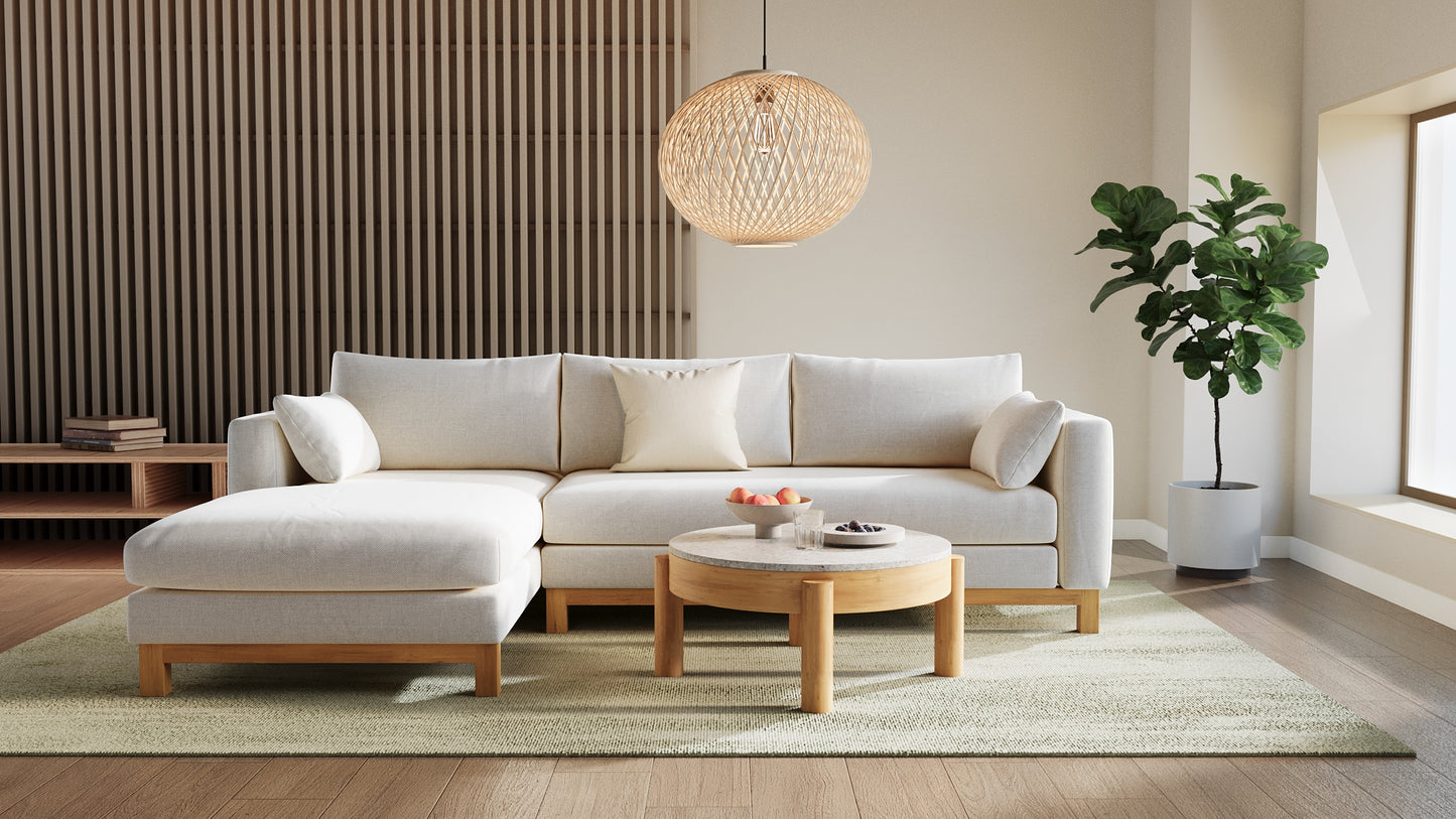 Oak Studio Sectional