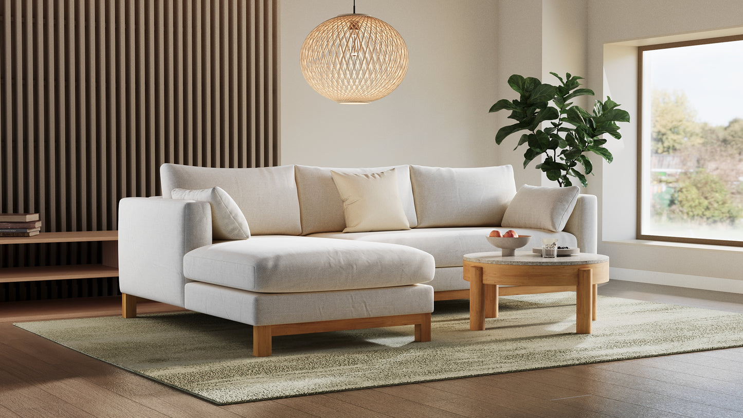 Oak Studio Sectional