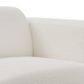 Luna Boucle White Sectional