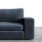 Canapé 4 places Titan avec pouf