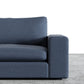 Canapé 4 places Titan avec pouf
