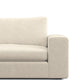Canapé 4 places Titan avec pouf
