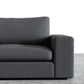 Canapé 4 places Titan avec pouf