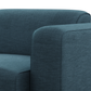 Lune Blue Long Seat Sectional