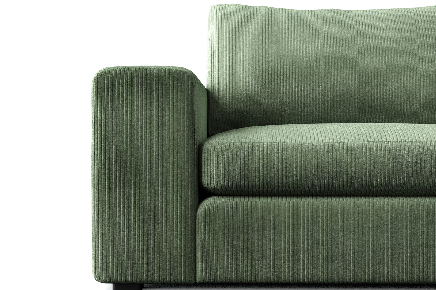 Juniper Green Corduroy Chair